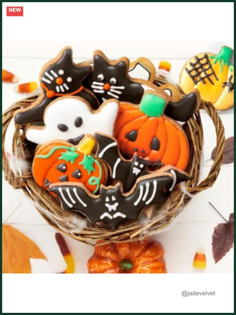 Halloween Cookie Cutters Set 12 Pc Stainless Steel Pumpkin Ghost Bat